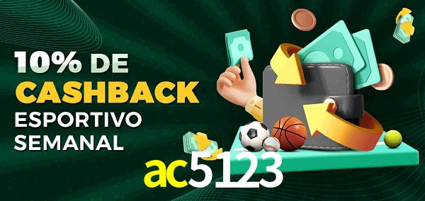 10% de bônus de cashback na ac5123